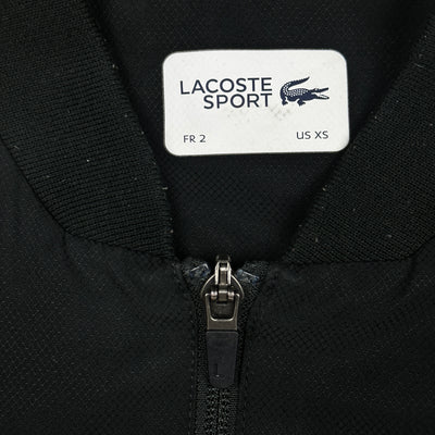 black Lacoste windbreaker {XS}