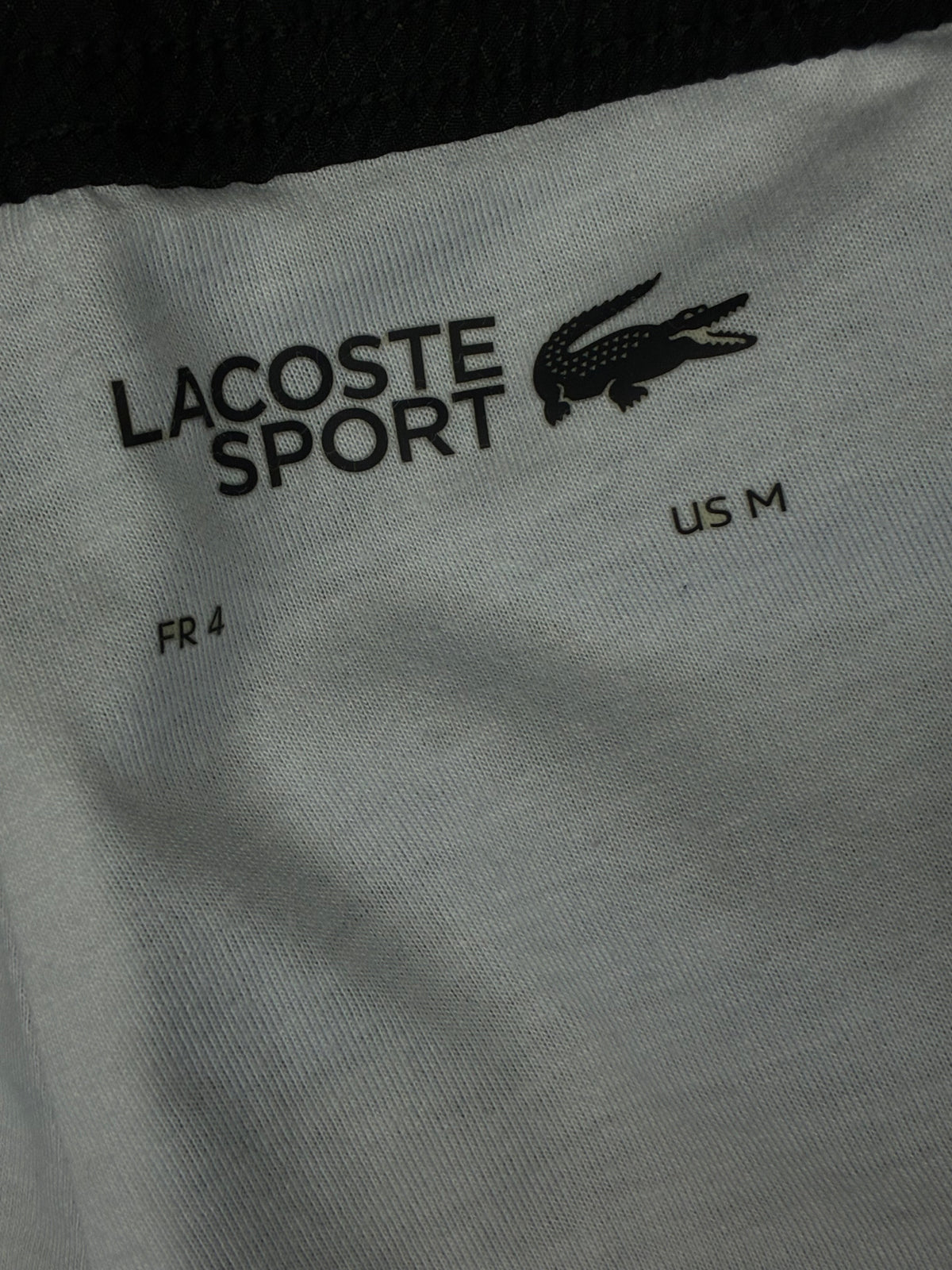 black Lacoste trackpants {M}