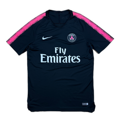 black Nike PSG Paris Saint Germain trainingjersey {S}