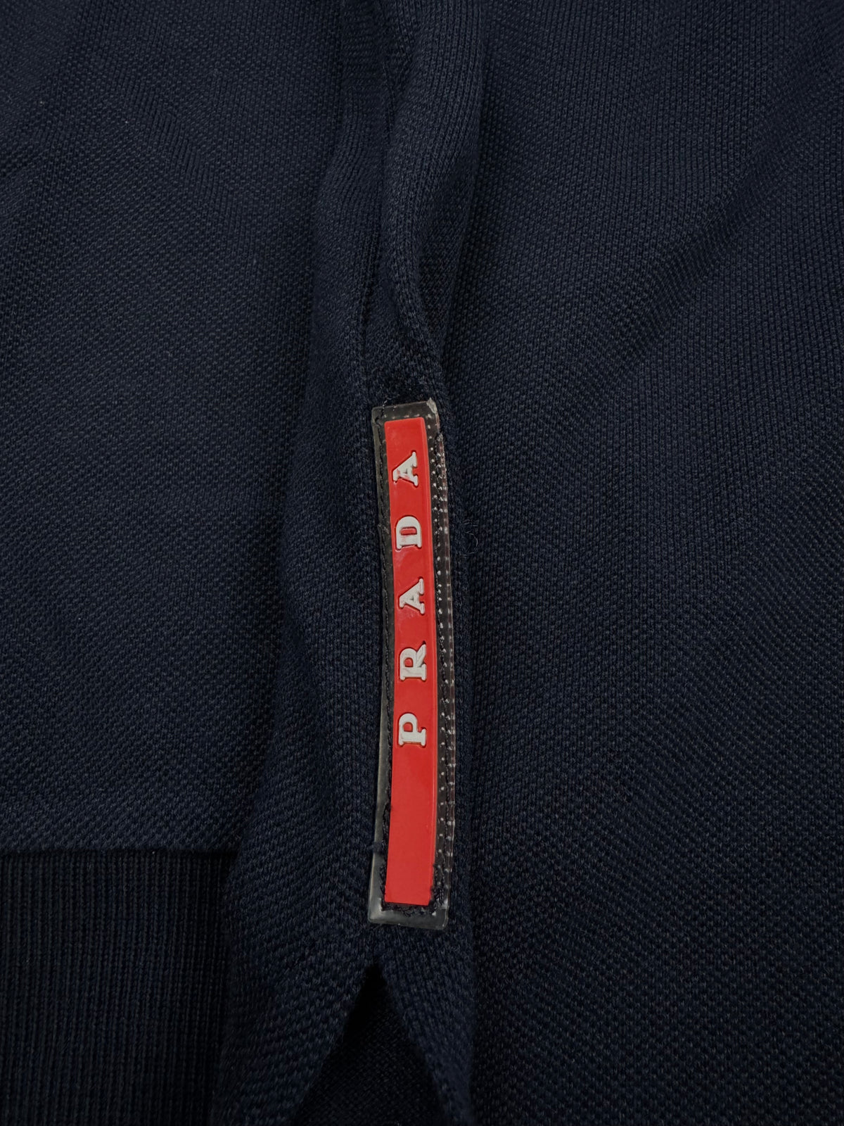 navyblue Prada polo long {XL}