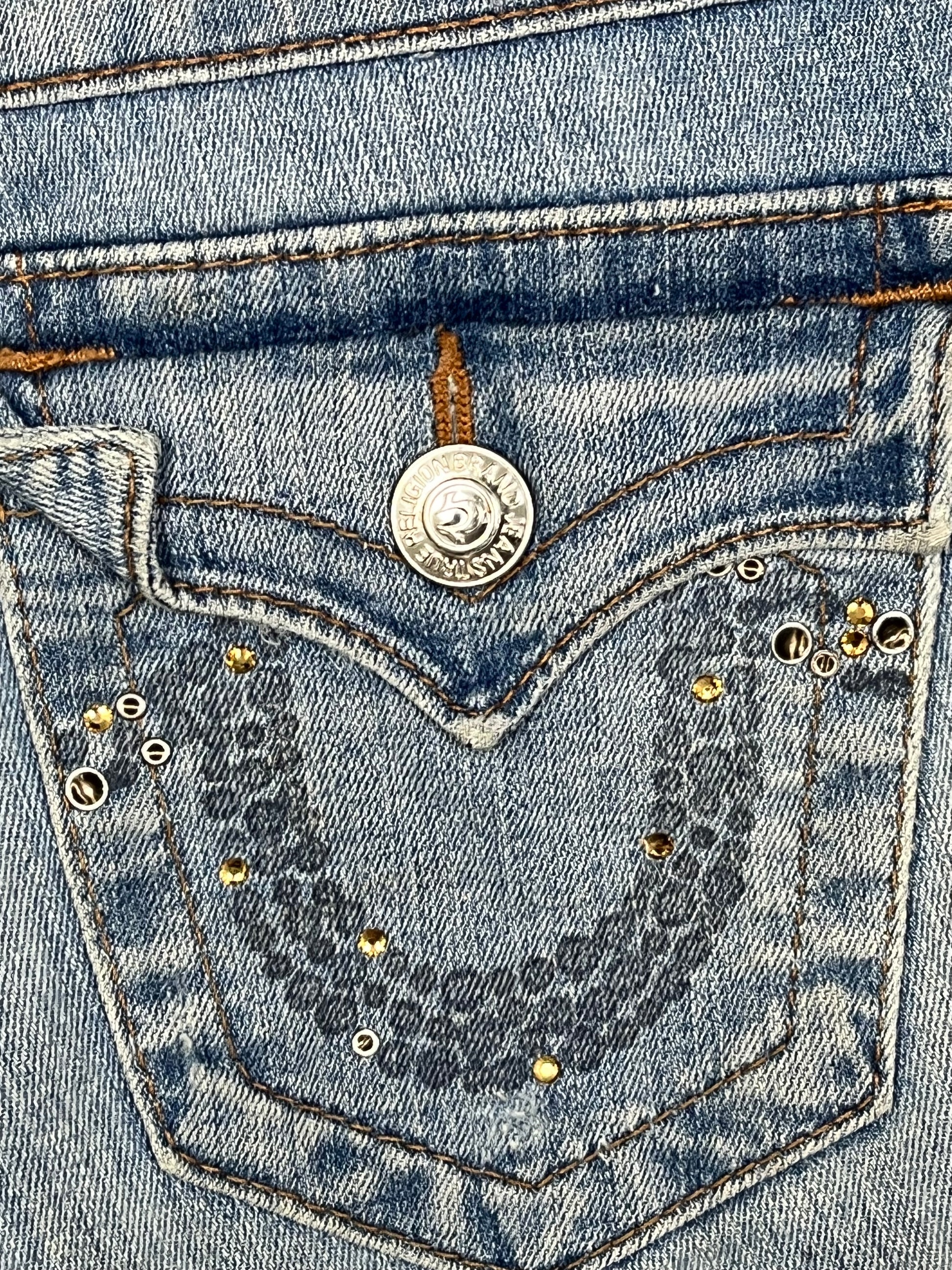 vintage True Religion shorts {S}