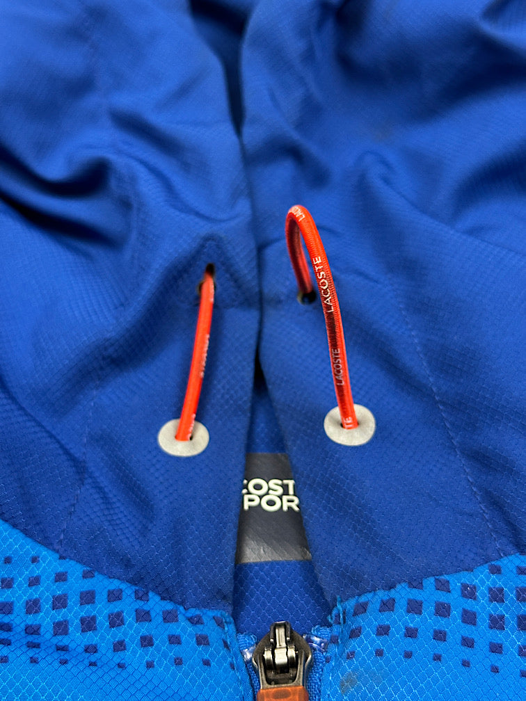 navyblue Lacoste windbreaker {M}