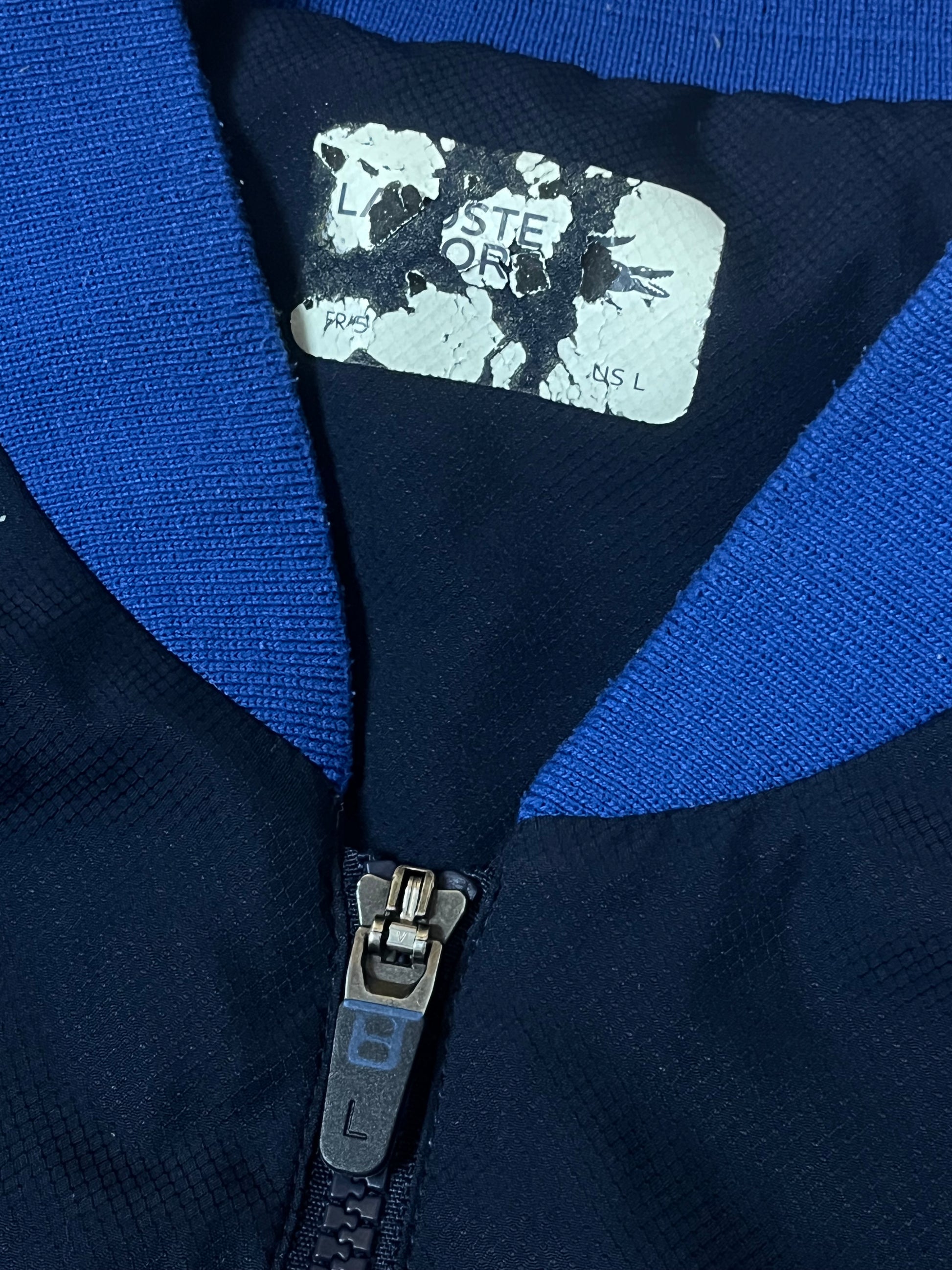 navyblue Lacoste windbreaker {L}