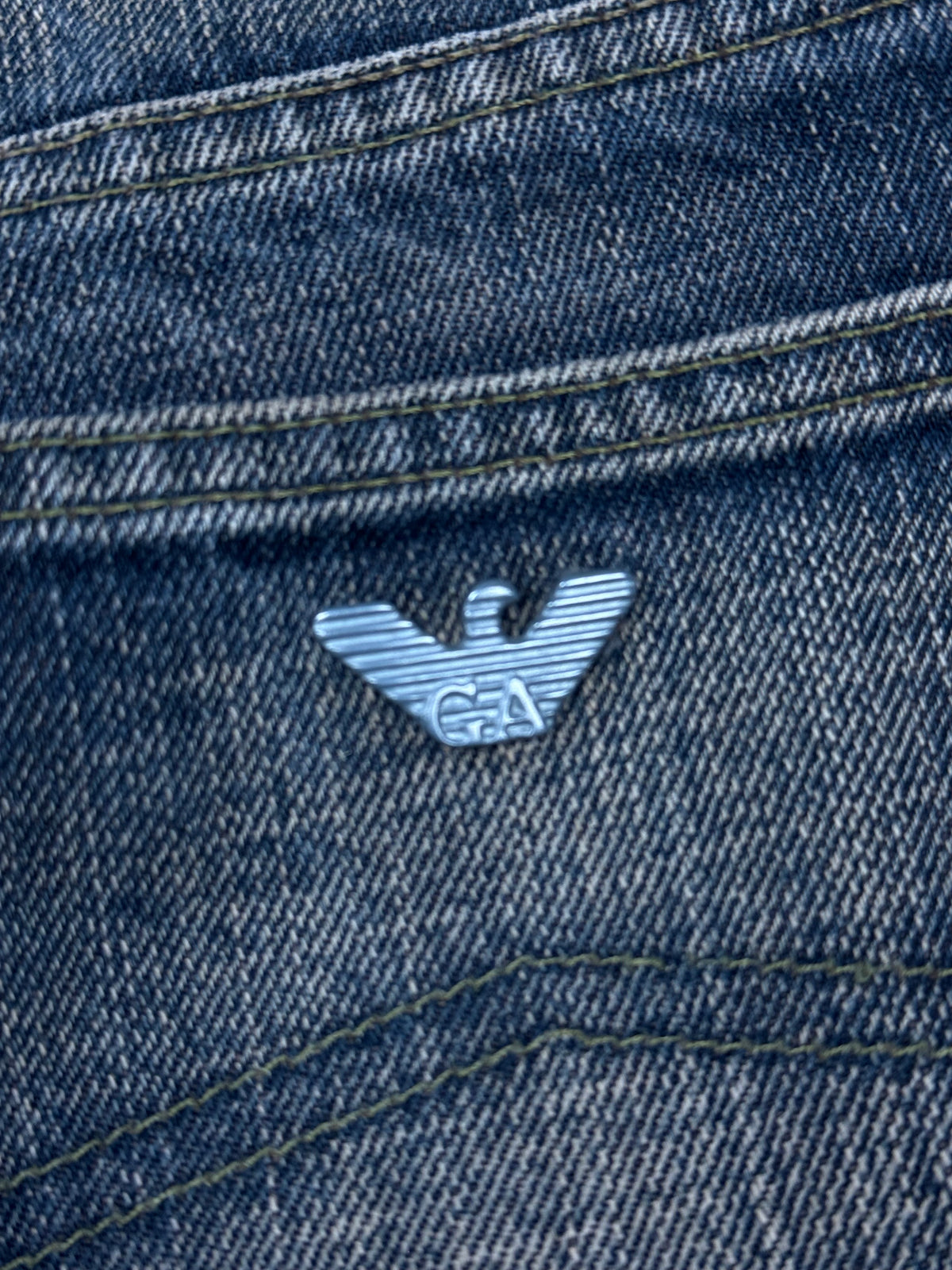 vintage Armani jeans {S}