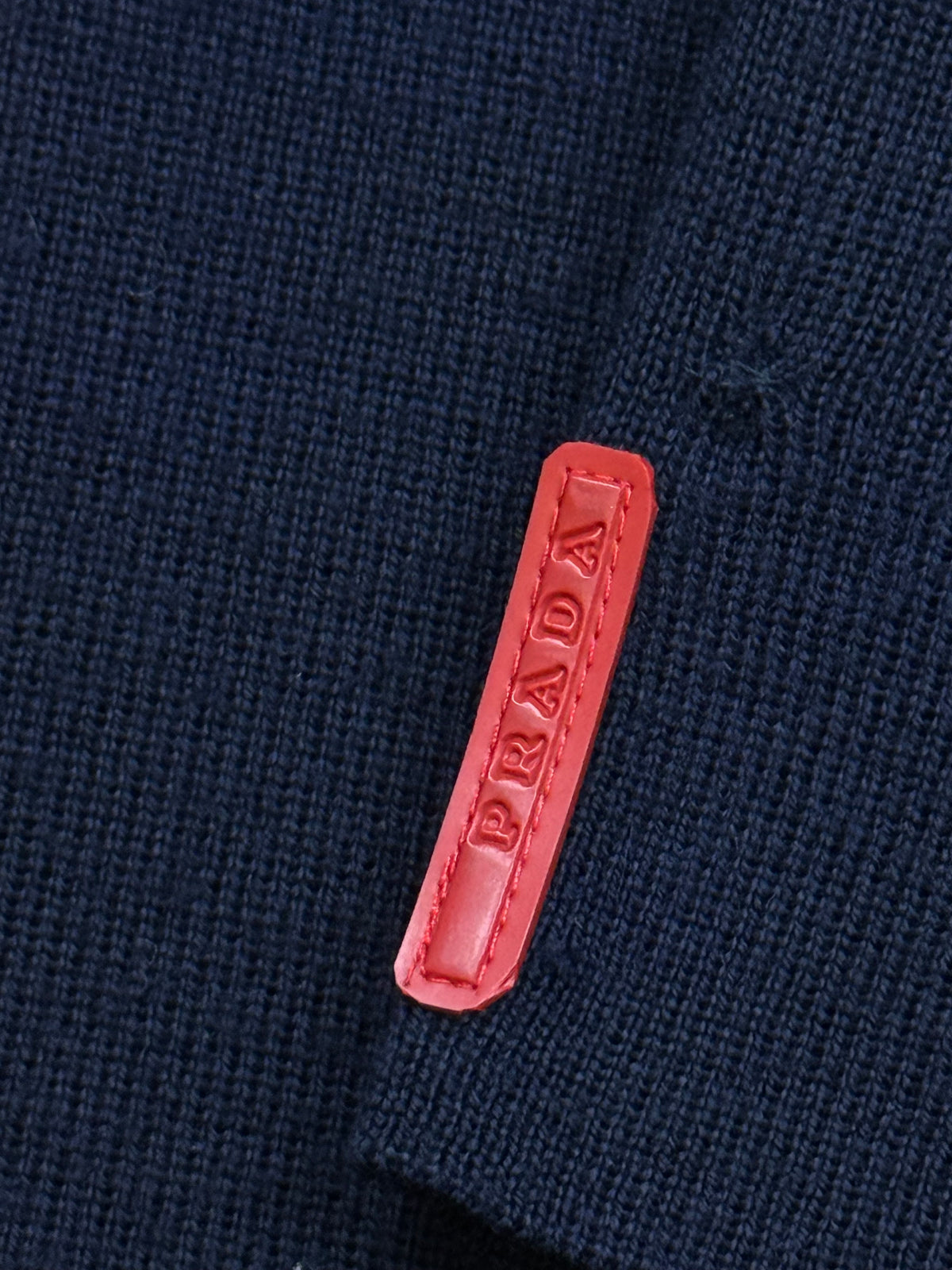 vintage navyblue Prada sweatjacket