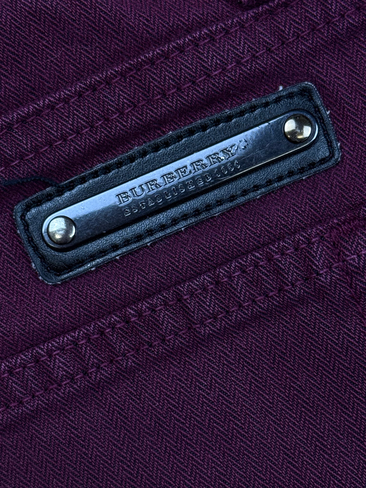 vintage Burberry jeans {S}