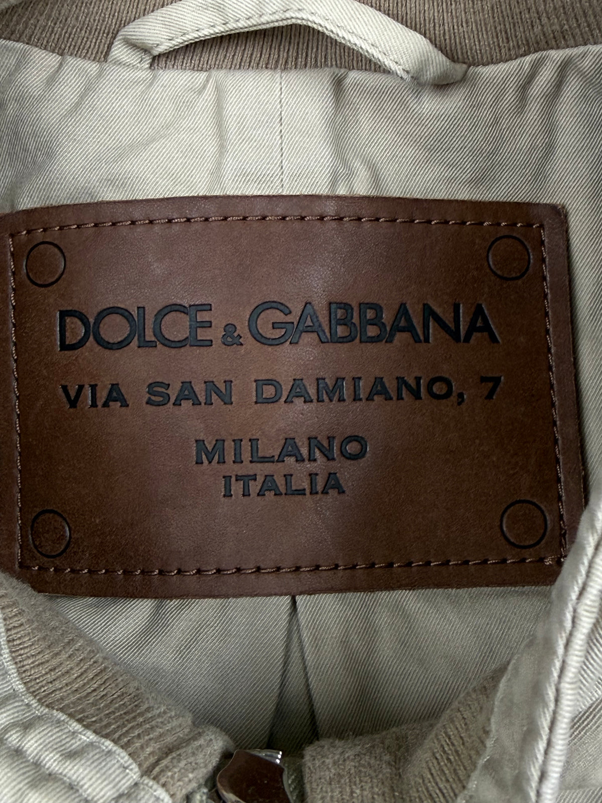vintage Dolce & Gabbana bomberjacket {L}