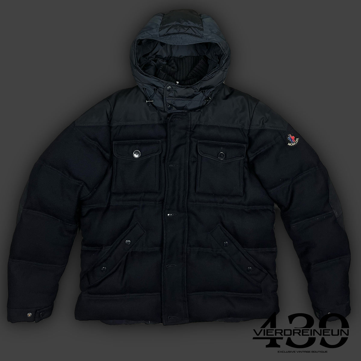 vintage Moncler winterjacket {L}
