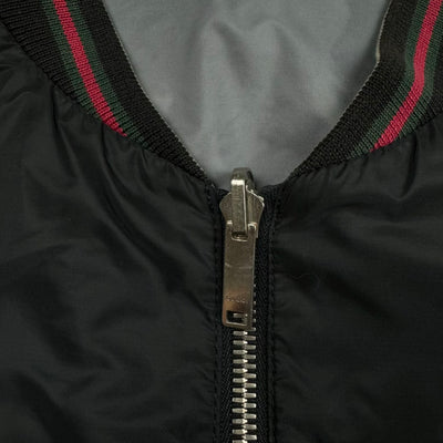 vintage reversible Gucci bomber {S}