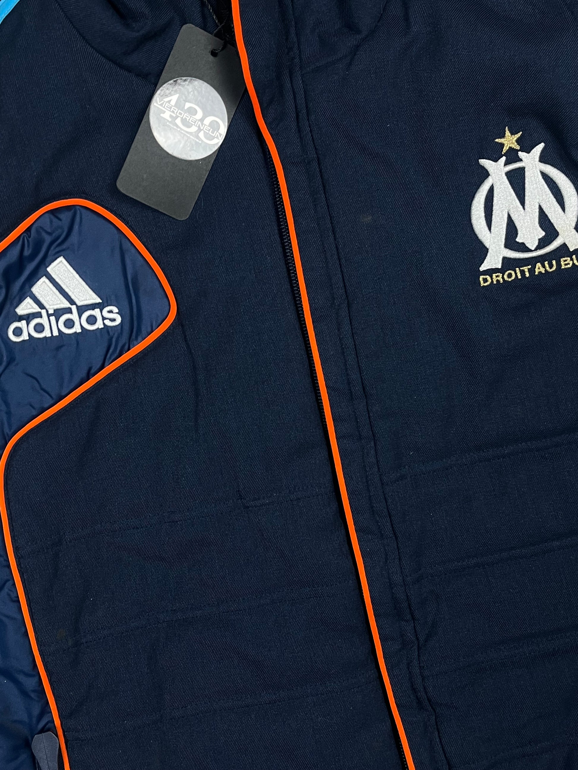 vintage Adidas Olympique Marseille vest {L}