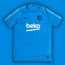 Carica l&#39;immagine nel visualizzatore di Gallery, blue Nike Fc Barcelona trainingsjersey {L}
