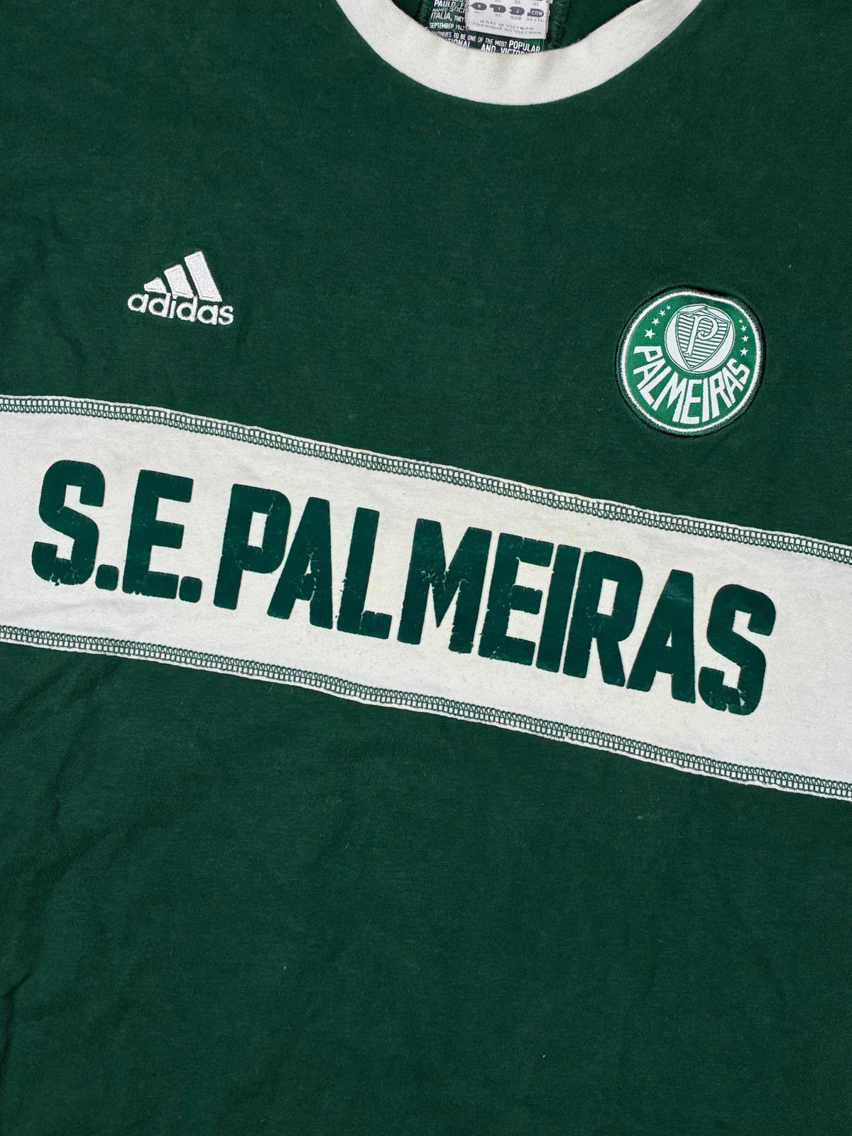 vintage Adidas Palmeiras t-shirt {L}