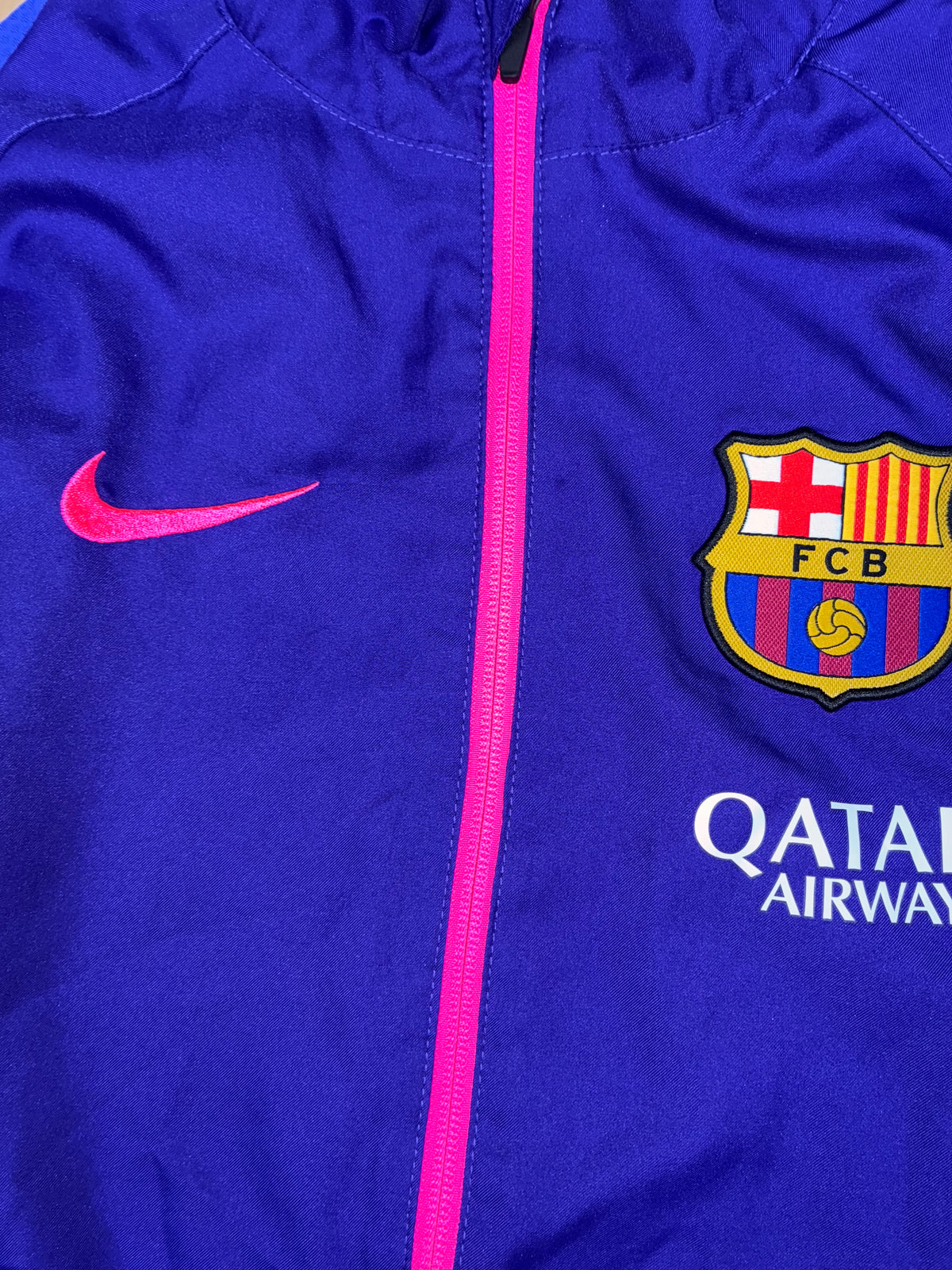 vintage Nike Fc Barcelona windbreaker {S}