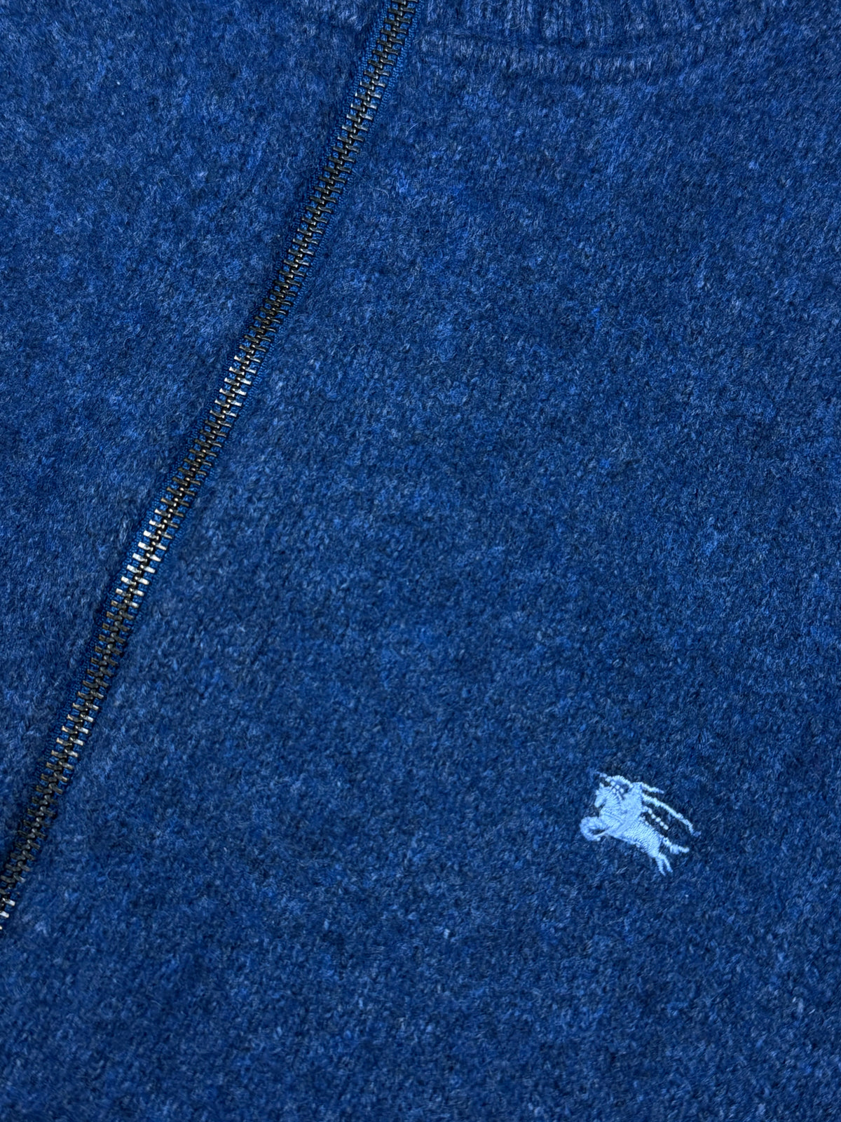 vintage navyblue Burberry sweatjacket