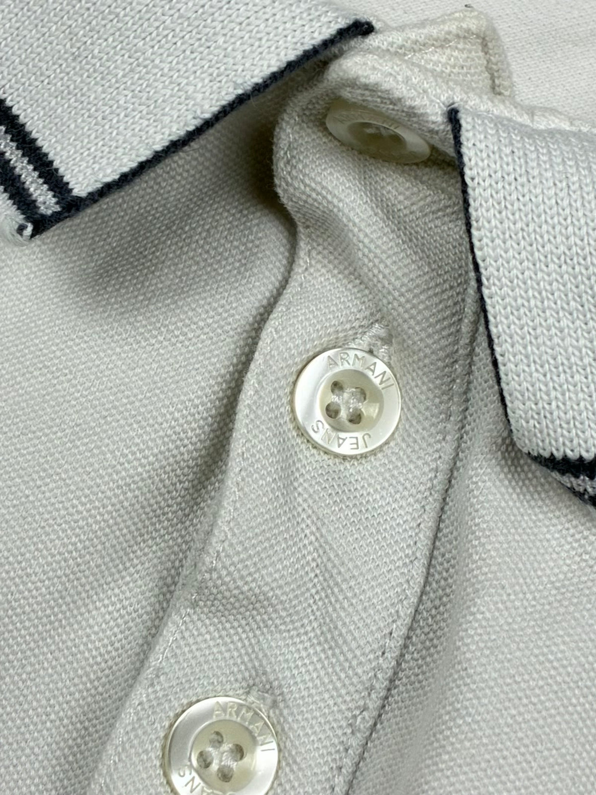 vintage Armani Jeans polo {M}