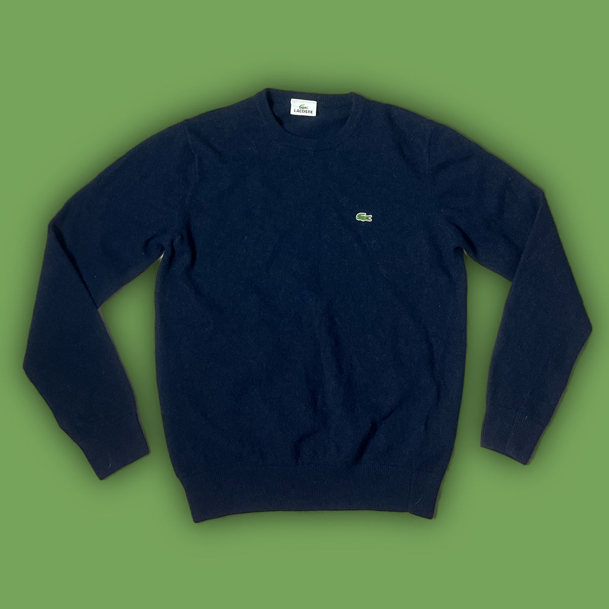 vintage Lacoste knittedsweater {S}