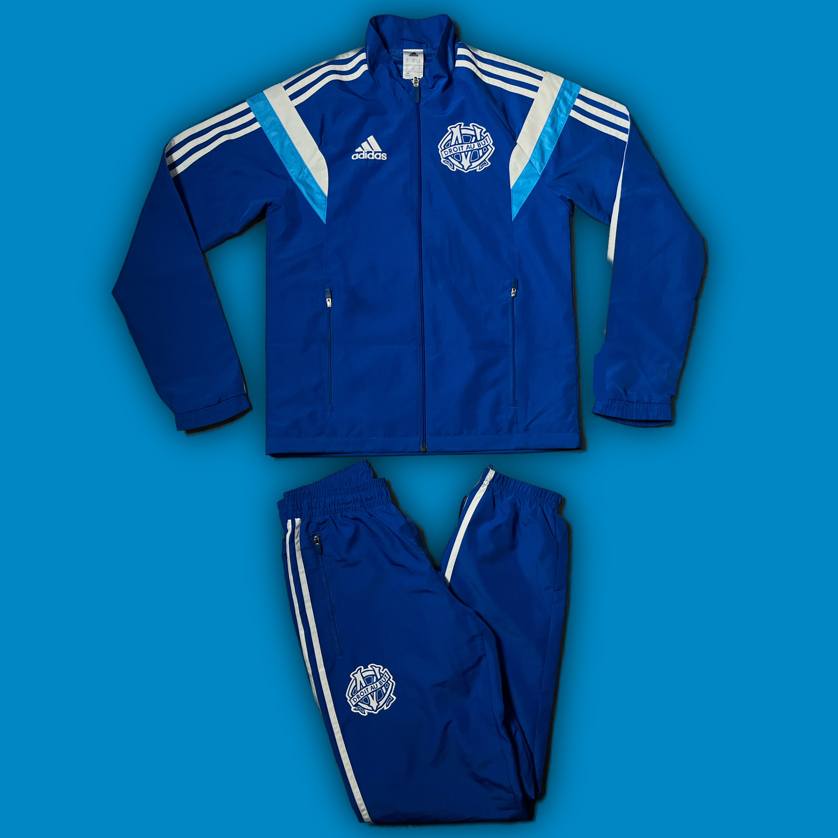 Olympique marseille trainingspak adidas sale