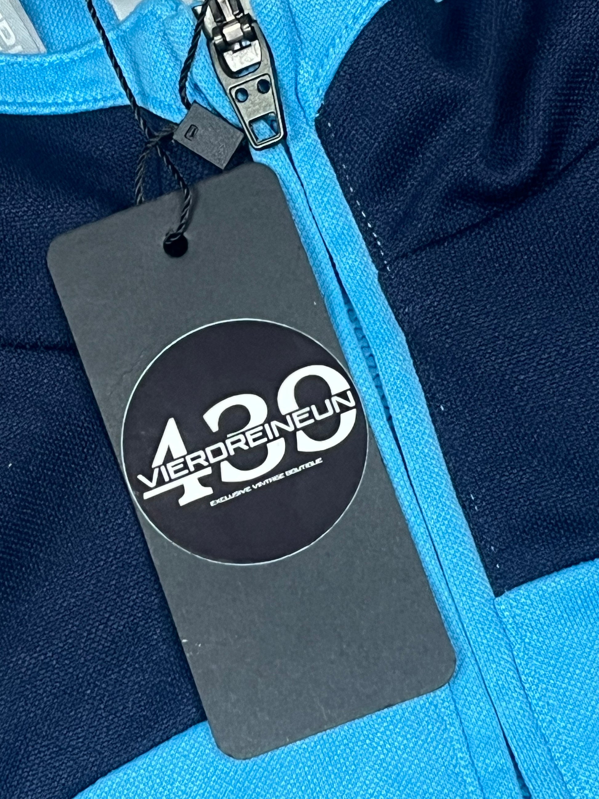 vintage Adidas Olympique Marseille halfzip {L}