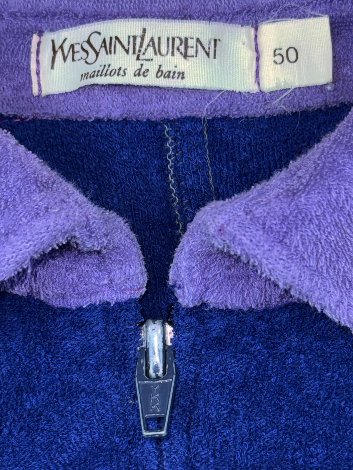 vintage YSL Yves Saint Laurent sweatjacket {S}