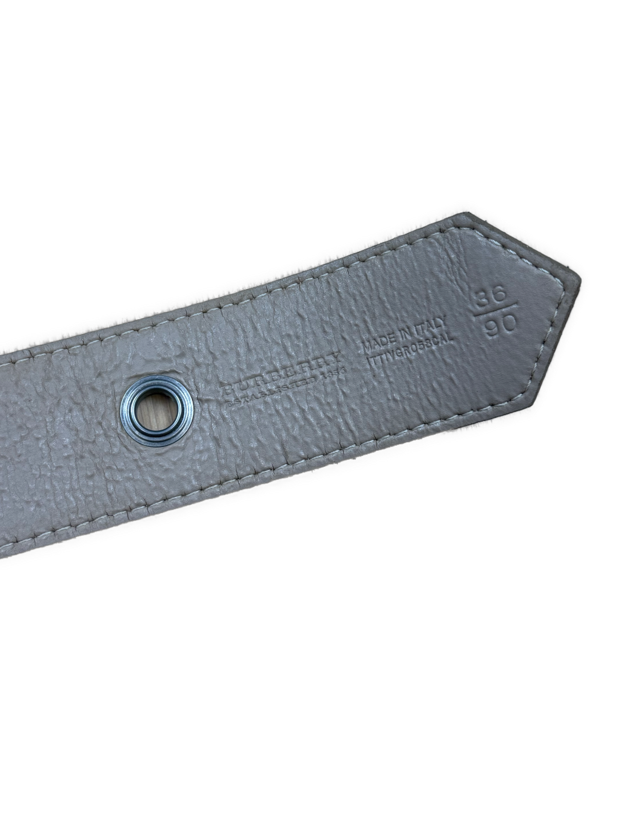 vintage Burberry belt