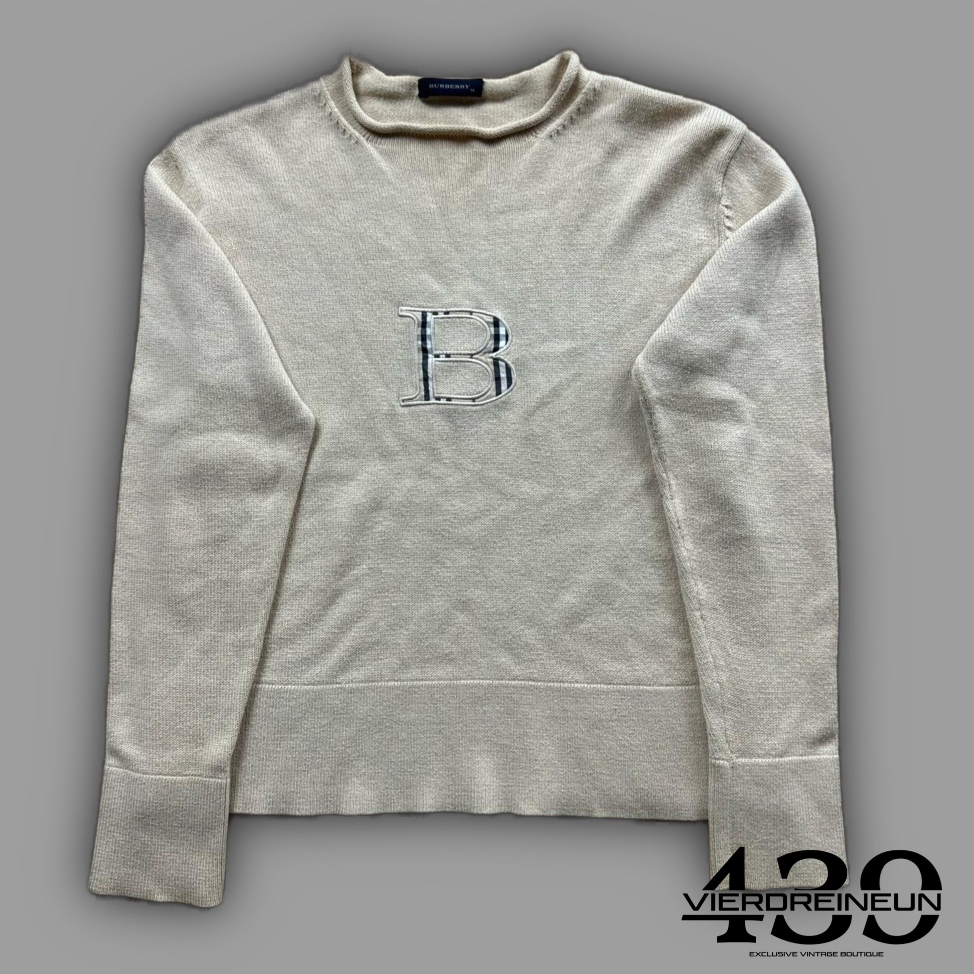vintage Burberry longsleeve {S}