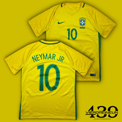 vintage Nike Brasil NEYMAR.JR10 home jersey {M}