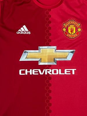 vintage Adidas Manchester United 2016-2017 home jersey {S}