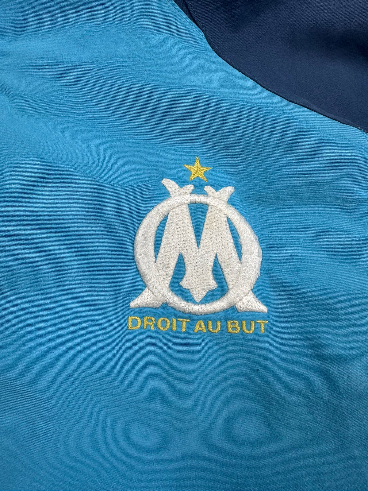 vintage Adidas Olympique Marseille windbreaker {L}