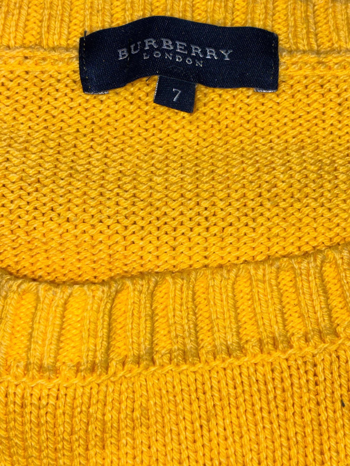 vintage Burberry knittedsweater {L}