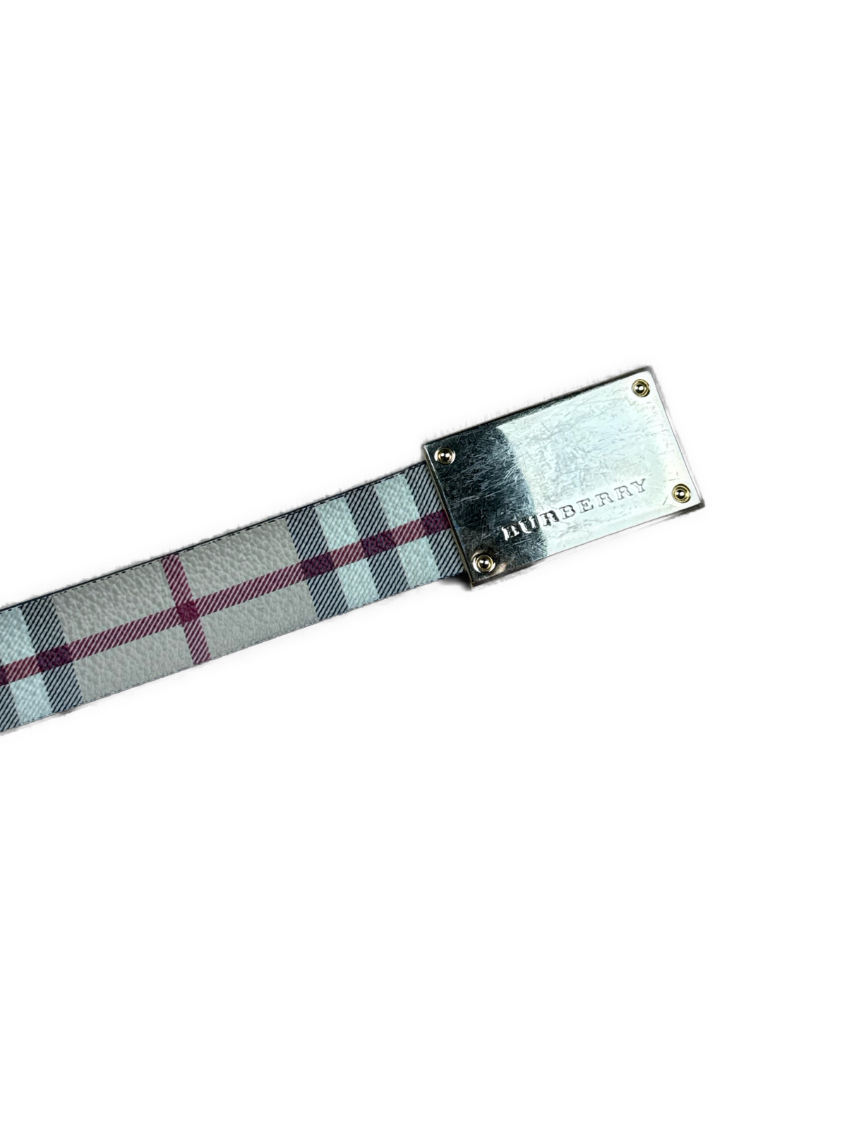 vintage Burberry belt