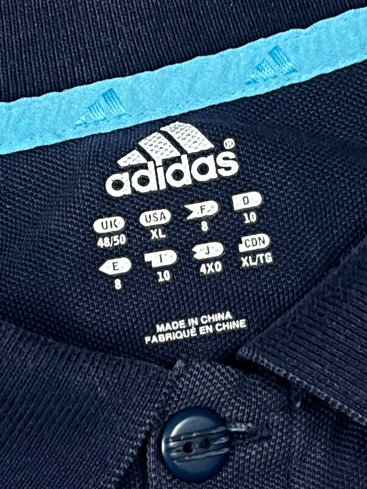 vintage Adidas Olympique Marseille polo long {XL}