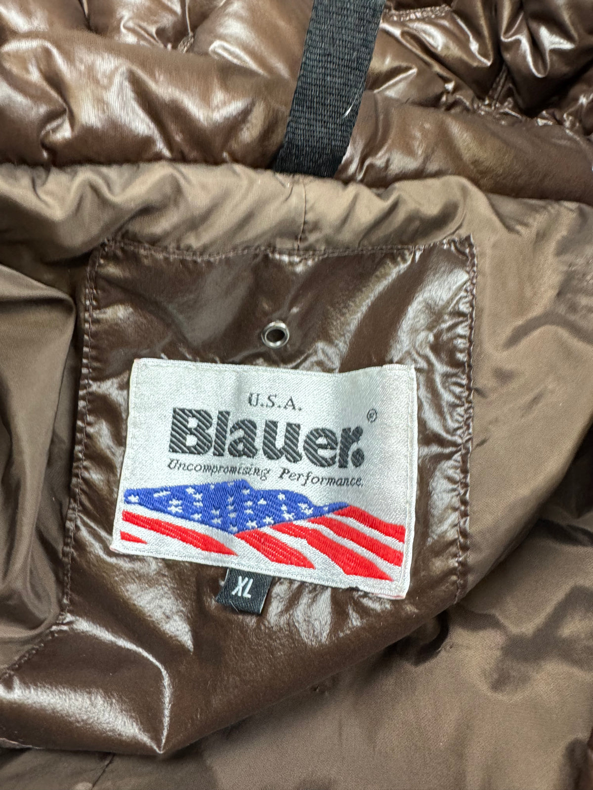 vintage brown Blauer winterjacket {S}