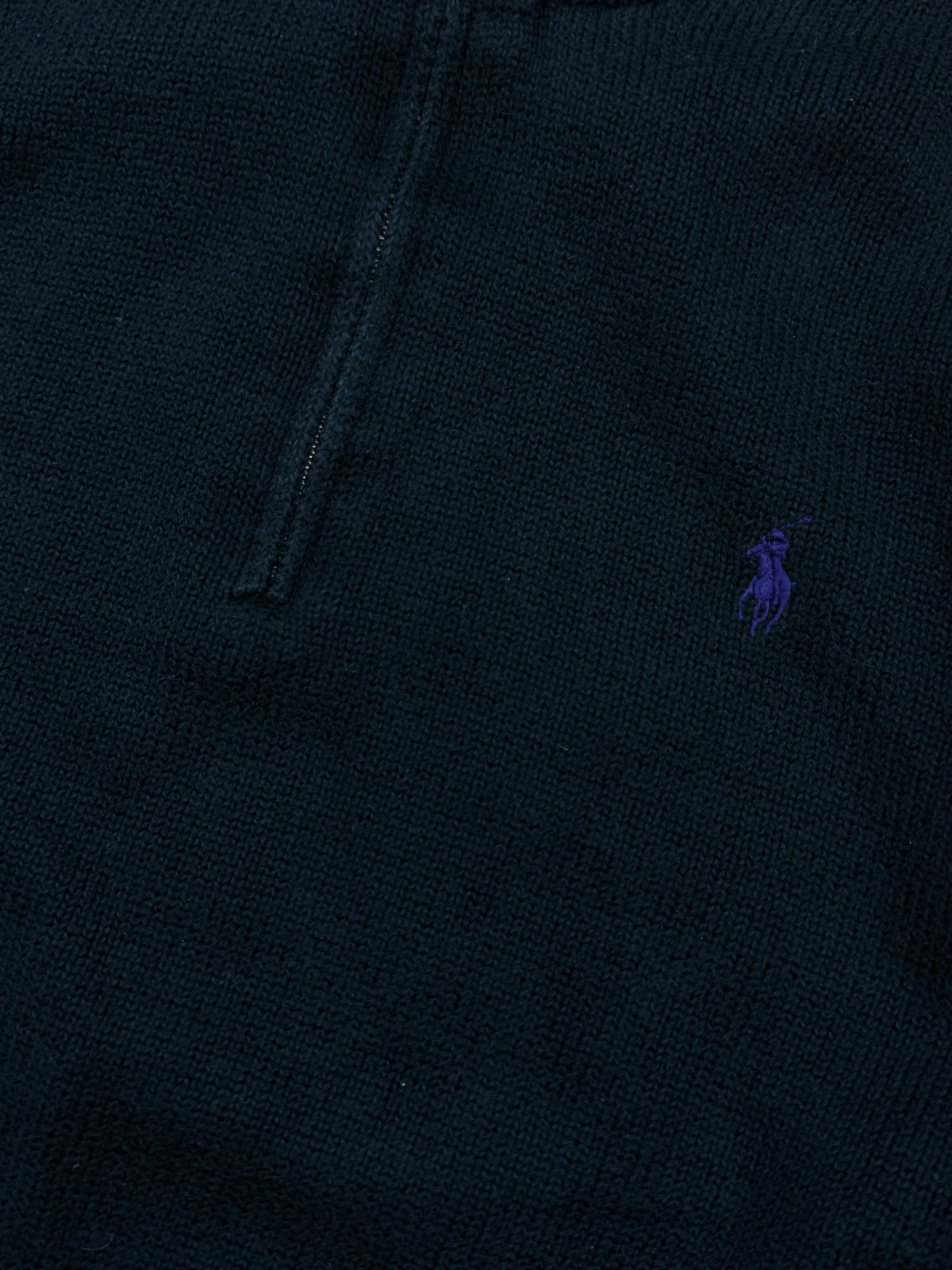 vintage Polo Ralph Lauren quarterzip {S}