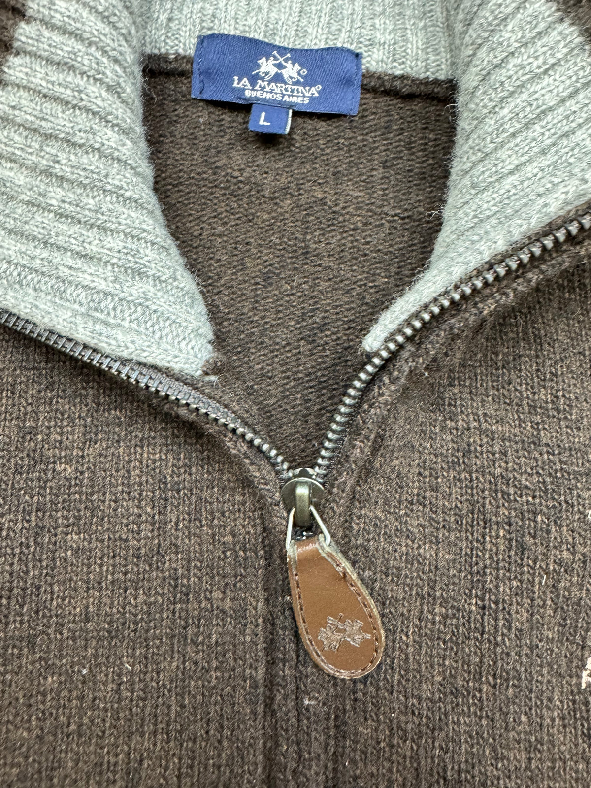 vintage La Martina sweatjacket {L}