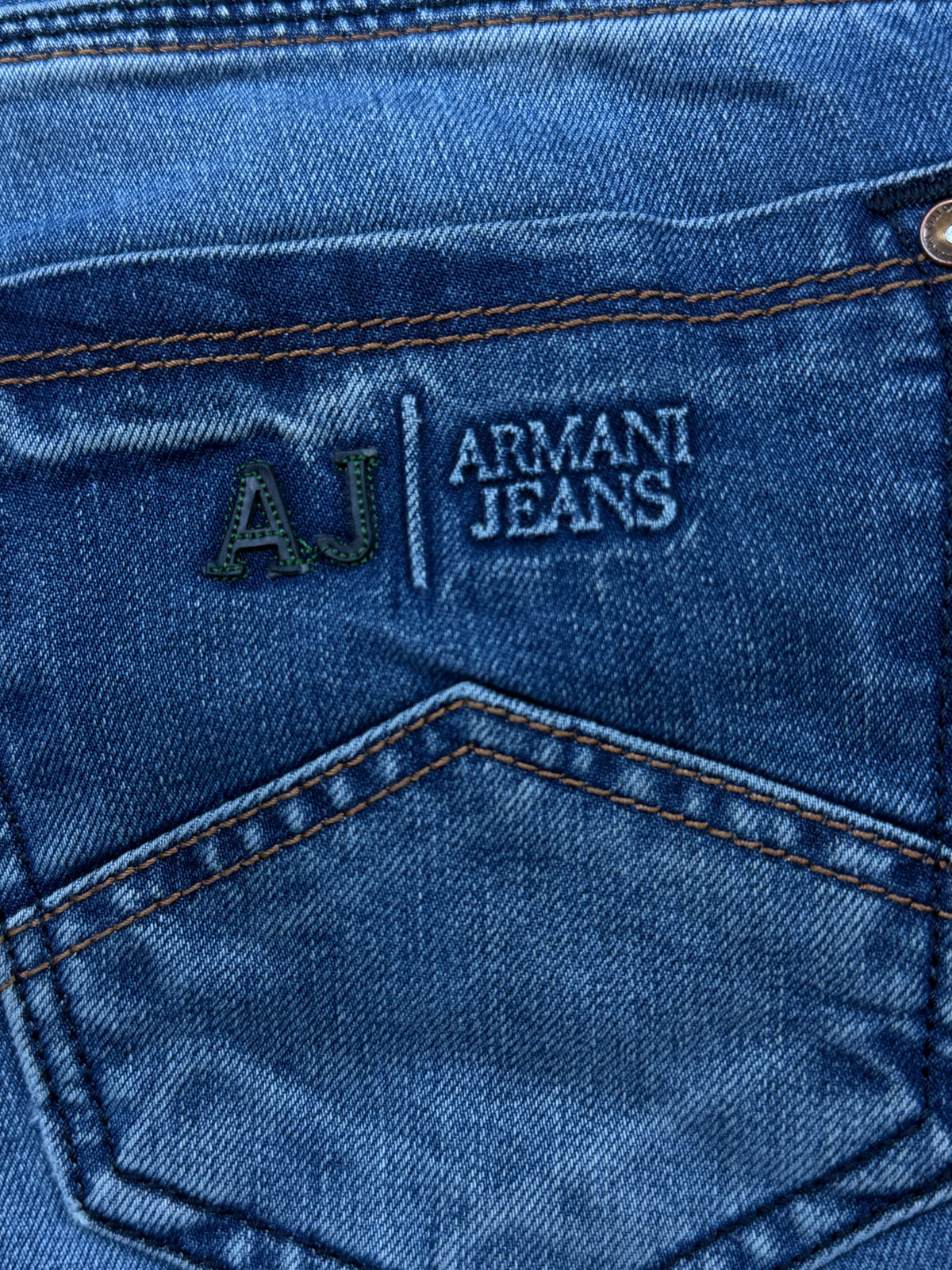 vintage Armani jeans {L}