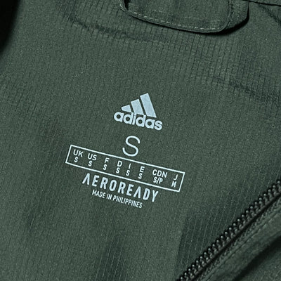 khaki Adidas Manchester United windbreaker {S}