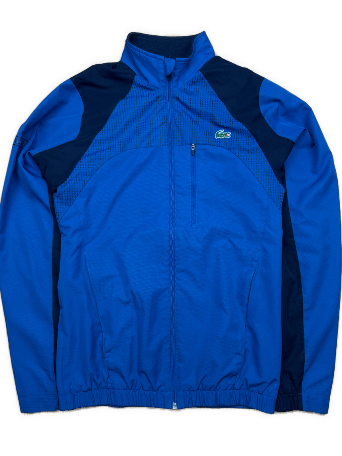 navyblue Lacoste windbreaker {S}