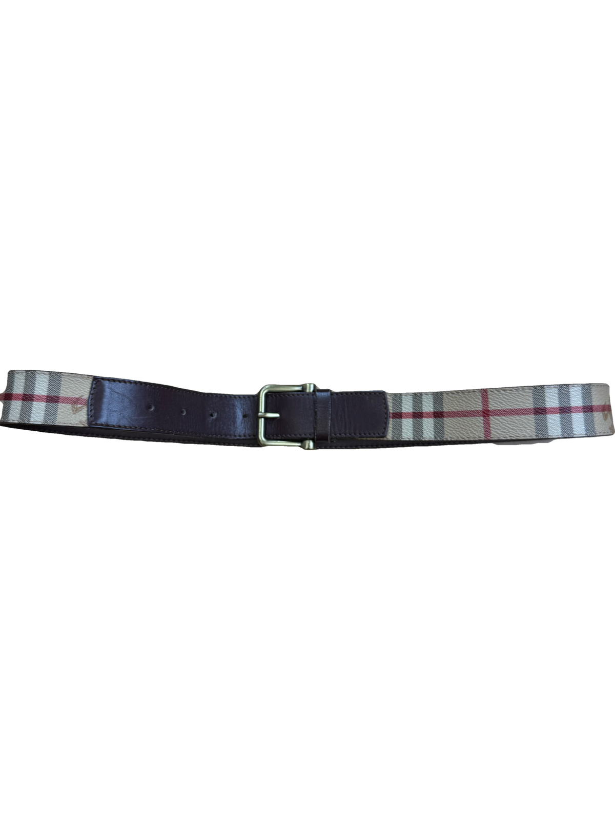 vintage Burberry belt