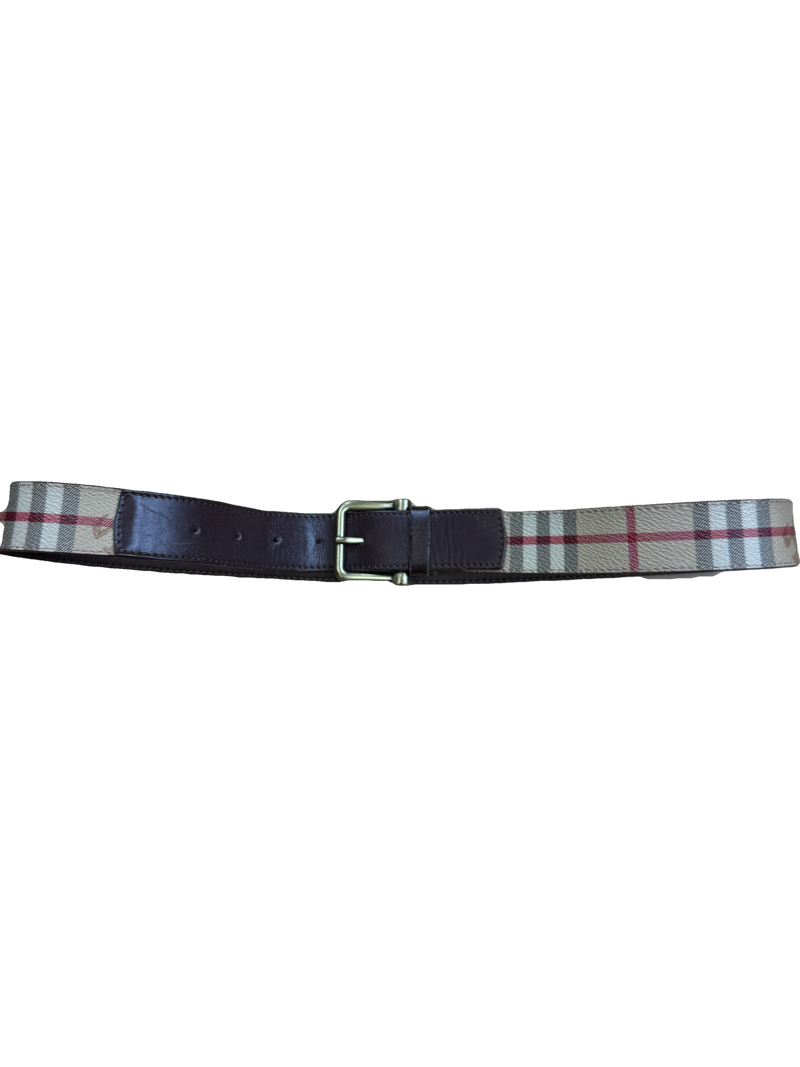vintage Burberry belt