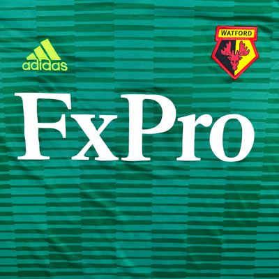 green Adidas Watford away jersey {XL}