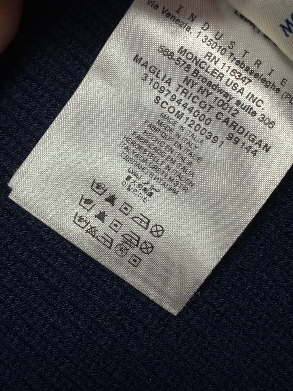 vintage Moncler sweatjacket {L}