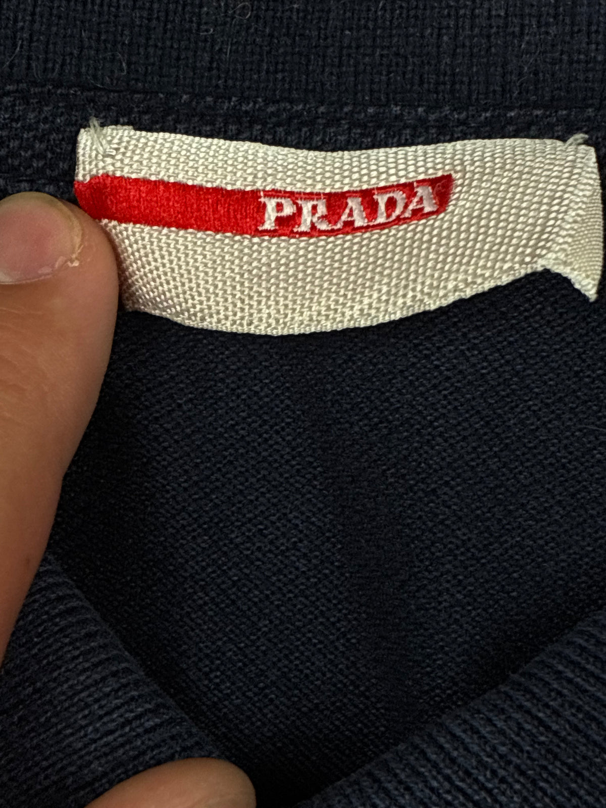 black Prada polo {L}