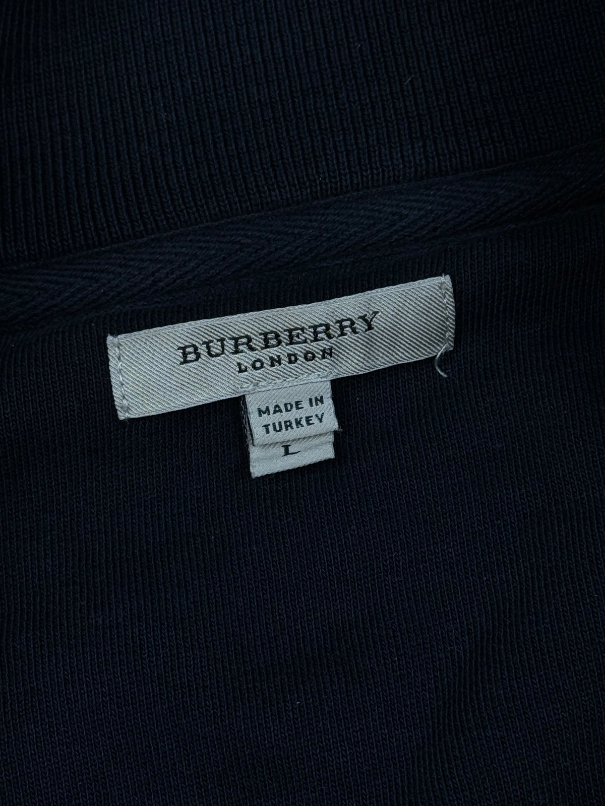vintage Burberry sweatjacket {XL}