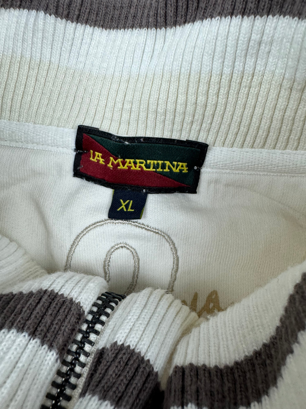 vintage La Martina sweatjacket {L}