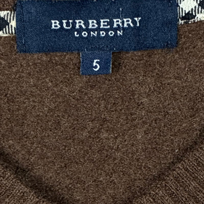 vintage Burberry knittedsweater {M}