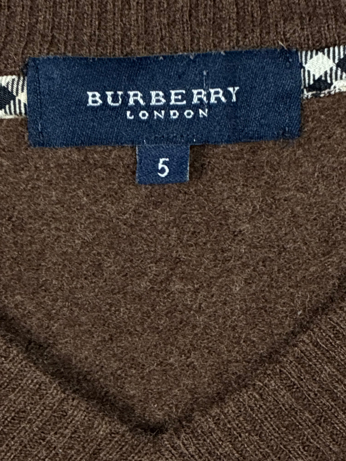 vintage Burberry knittedsweater {M}