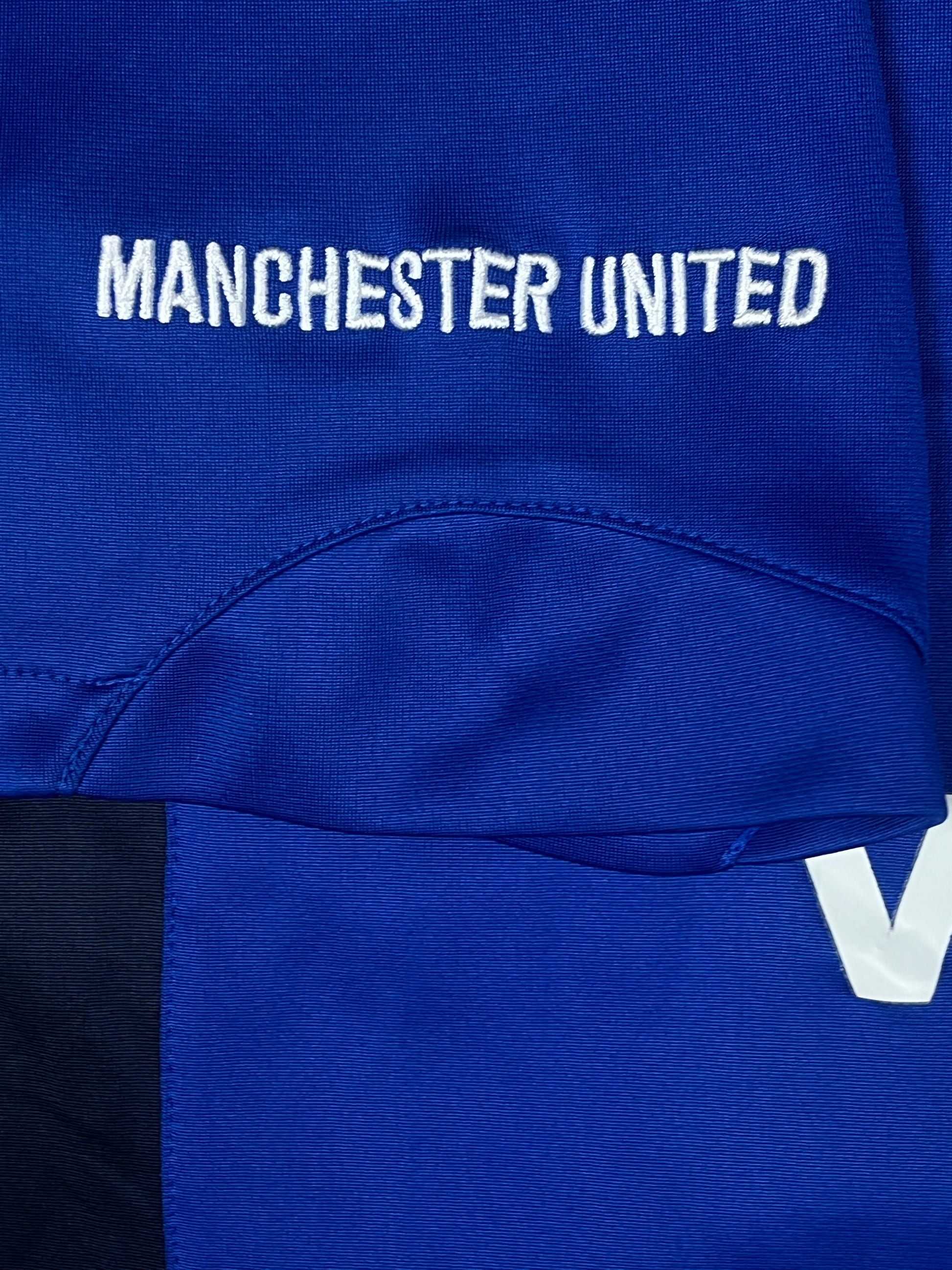 vintage Nike Manchester United trainingjersey {L}