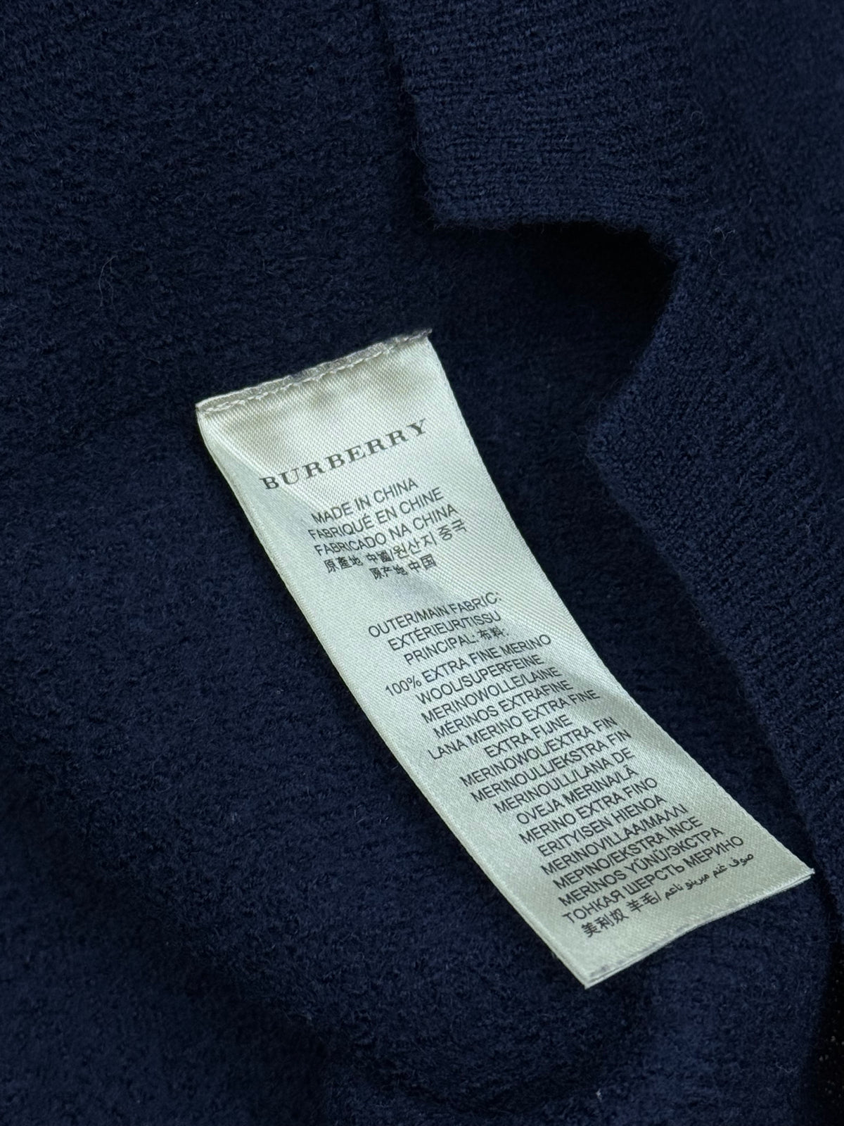 vintage Burberry sweater {XS}