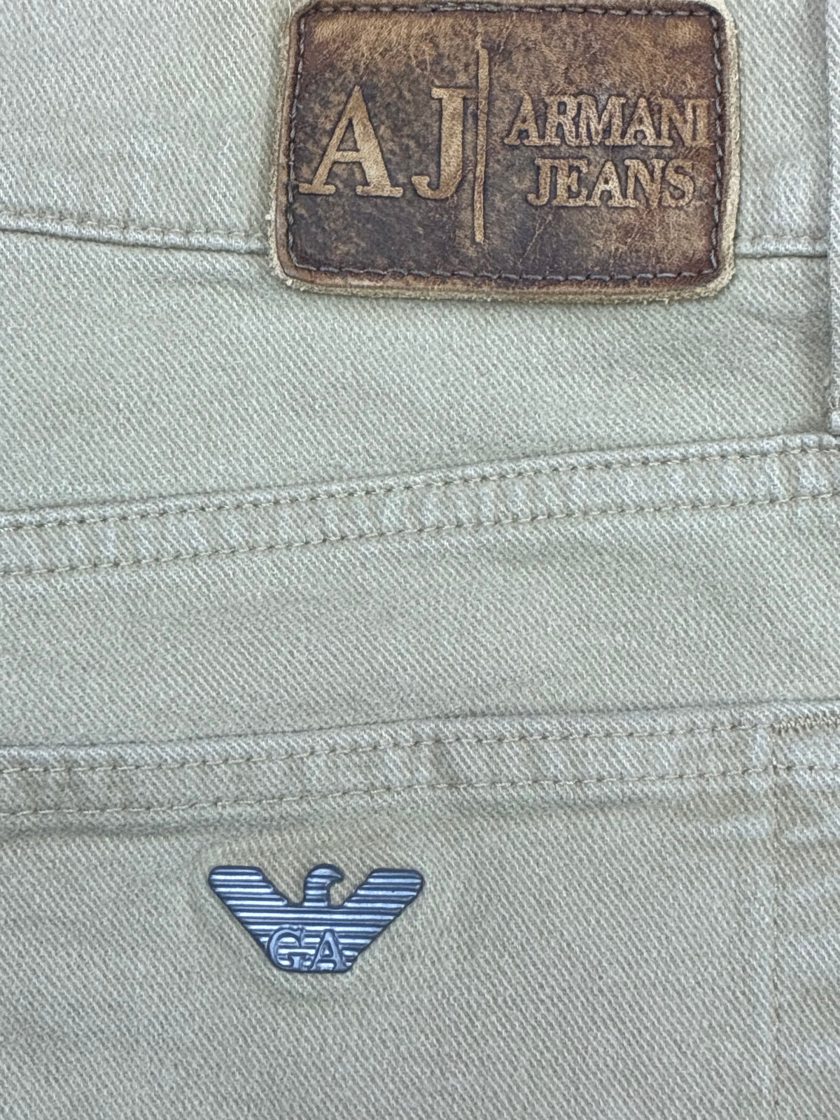 vintage Armani jeans {L}
