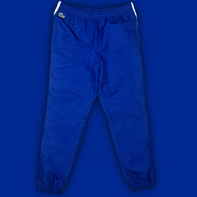 blue Lacoste trackpants {S}